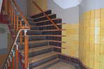 Bronckhorststraat, trappenhuis.
<br/>
Paul Paris, mei 2014